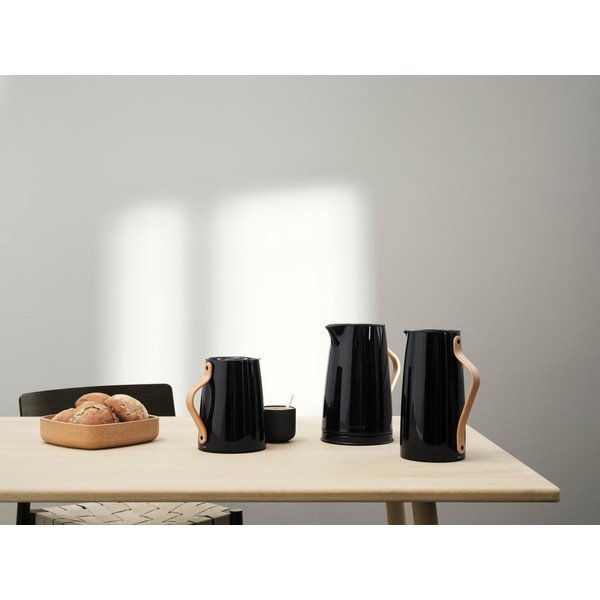 Melna nerūsējošā tērauda elektriskā tējkanna 1,2 l Emma – Stelton-image-2