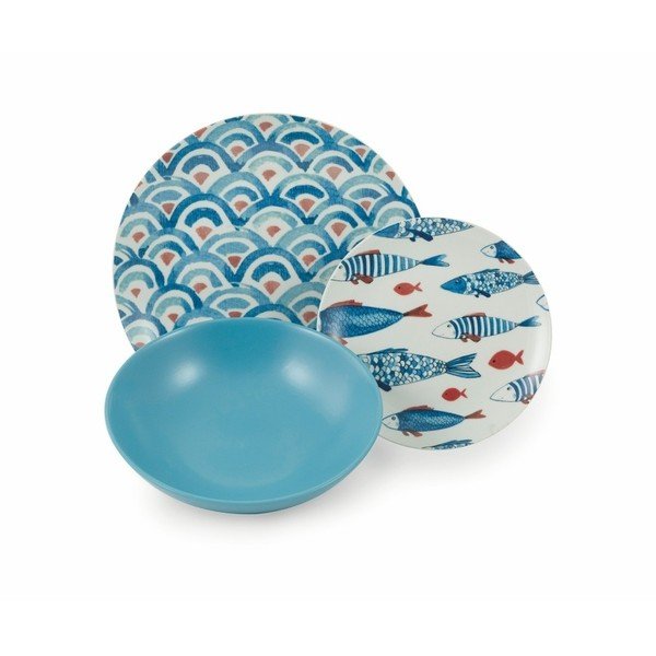 18 daļu porcelāna un keramikas izstrādājumu komplekts Villa d´Este Sashimi -image-1