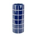 Zila keramikas vāze (augstums 30 cm) Retro Tiles – PT LIVING