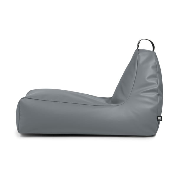 Oranžs sēžammaiss no ādas imitācijas Chill XXL – So Soft?-image-2