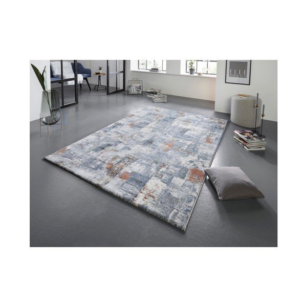 Zils un krēmkrāsas paklājs Elle Decoration Arty Miramas, 200 x 290 cm-image-1