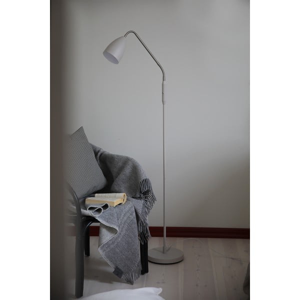 Bēša LED stāvlampa ar regulējamu spilgtumu un metāla abažūru (augstums 140 cm) Patro – Markslöjd-image-2
