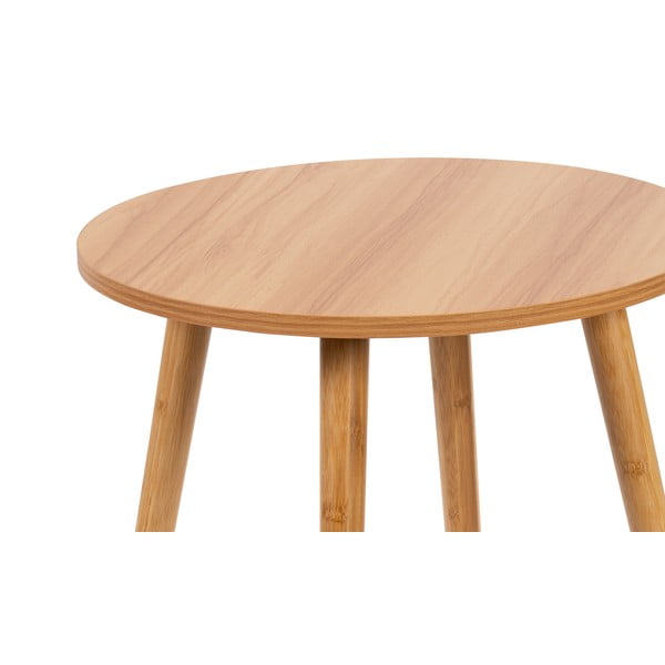 Dabīga toņa apaļi žurnālgaldiņi (2 gab.) ø 60 cm Luke – Bonami Essentials-image-4