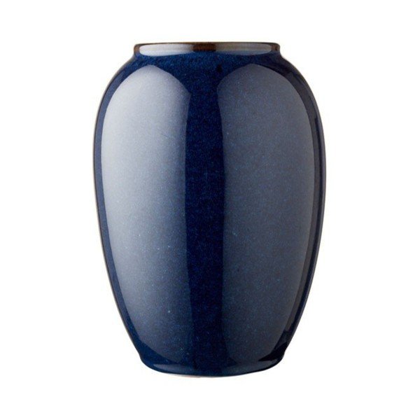 Tumši zila akmensmasas vāze (augstums 20 cm) Gastro Blue – Bitz