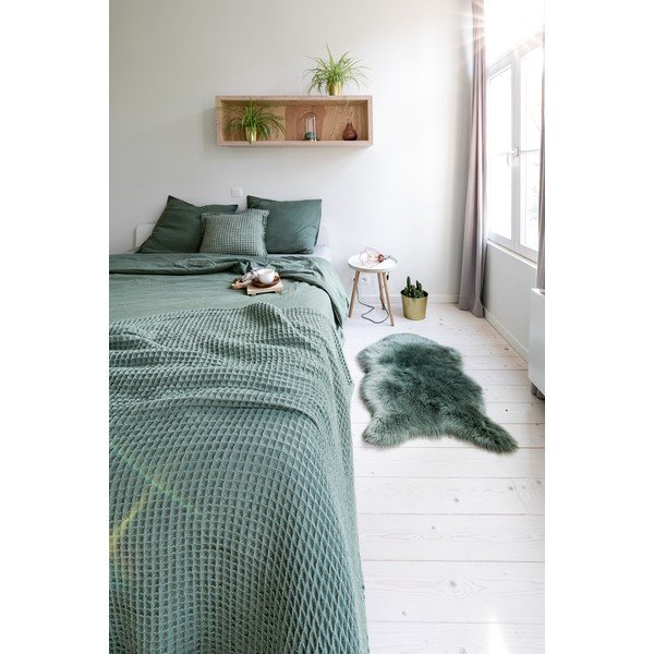 Brūns kokvilnas viegls gultas pārklājs Tiseco Home Studio, 250 x 260 cm-image-4