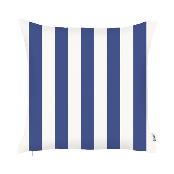 Zila spilvendrāna Mike & Co. NEW YORK Sail Stripes, 43 x 43 cm