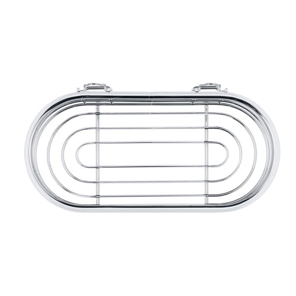 Sudraba krāsas dušas plaukts Wenko Trestina, 26 x 11 cm-image-1