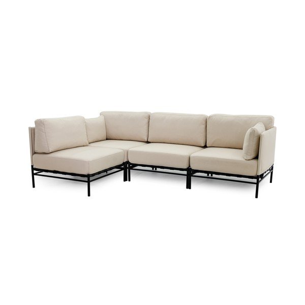 Bēšs dārza modulārais dīvāns 234 cm Dandy – Sit Sit-image-3