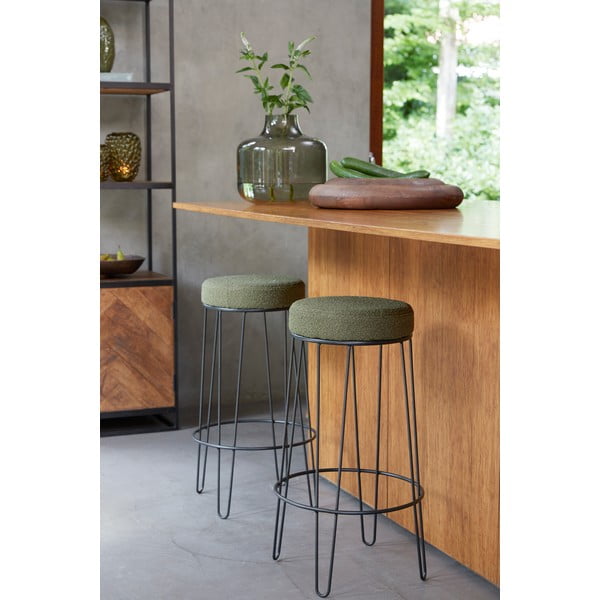 Zaļš bāra krēsls Alice – Light & Living-image-4