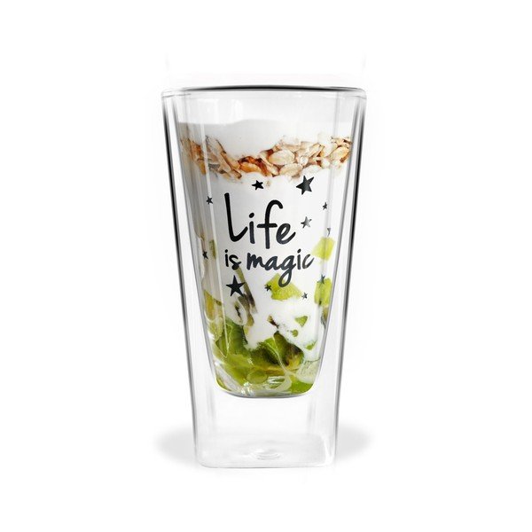 Divsienu stikla trauks Vialli Design Life Is Magic, 300 ml-image-2
