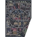 Melns divpusējs bērnu paklājs Narma Ülejõe, 160 x 230 cm