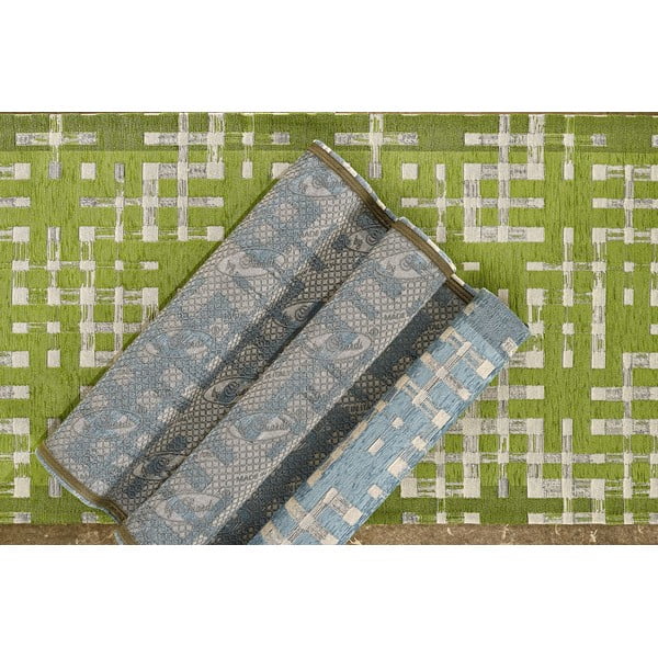 Brūns mazgājams celiņa paklājs 55x240 cm Dama Fango – Floorita-image-2