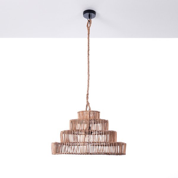 Karināma lampa no rotangpalmas Tomasucci Tower, augstums 35 cm-image-3
