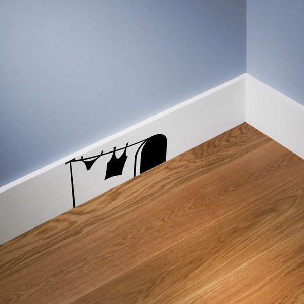 Ambiance Mouse Hole un veļas uzlīme-image-1