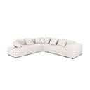 Balts stūra dīvāns (maināms stūris) Rome – Cosmopolitan Design 