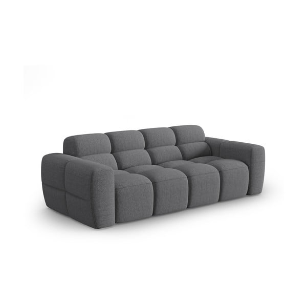 Pelēks dīvāns 216 cm Lisa – Micadoni Home-image-2