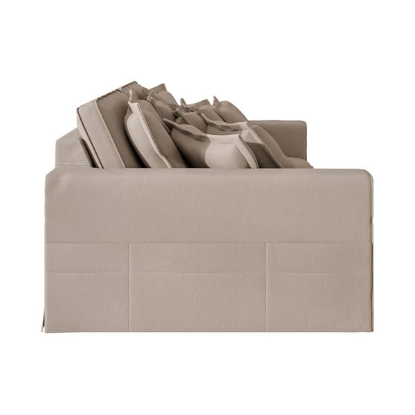 Gaiši brūns dīvāns 236 cm Nora – Ropez-image-4