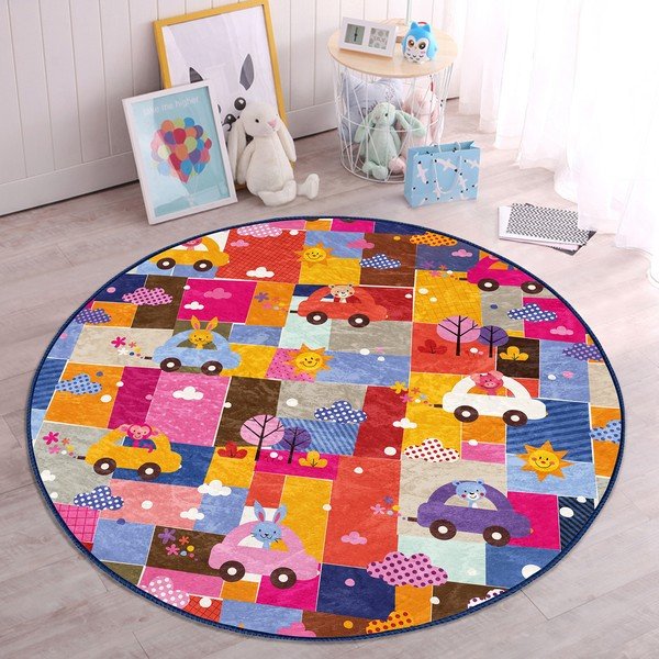 Bērnu paklājs ø 120 cm Comfort – Mila Home-image-3