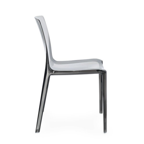 Pelēks plastmasas dārza krēsls Adele – Bizzotto-image-2