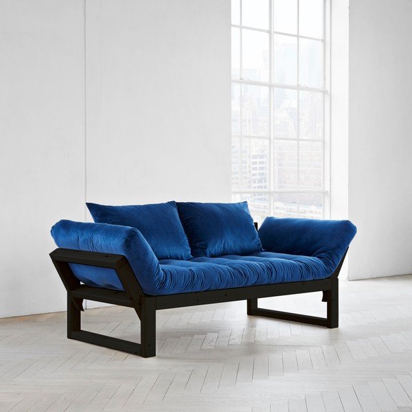 Mainīgs dīvāns Karup Edge Black/Velvet Navy-image-1