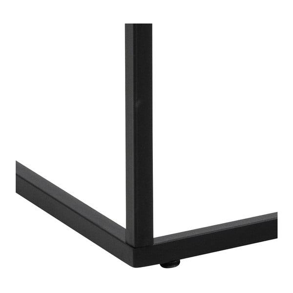 Balts žurnālgaldiņš ar marmora imitācijas galda virsmu 55x110 cm Barossa – Actona-image-4