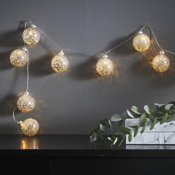 Ziemassvētku lampiņu virtene 130 cm Glitter – Star Trading