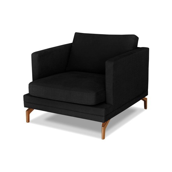 Melns krēsls Windsor & Co. Dīvāni Jupiter-image-3