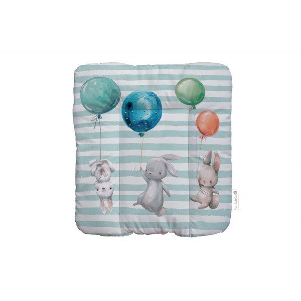 Pārtinamais matracis Butter Kings Flying Bunnies, 75 x 70 cm