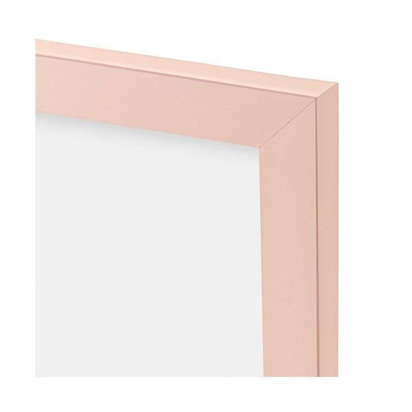 Gaiši rozā plastmasas piekarināms foto rāmis 34x44 cm  -image-2
