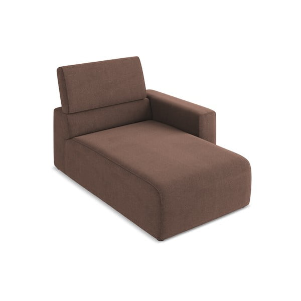 Rozā modulārā dīvāna daļa (ar labo stūri) Kalea – Makamii-image-2