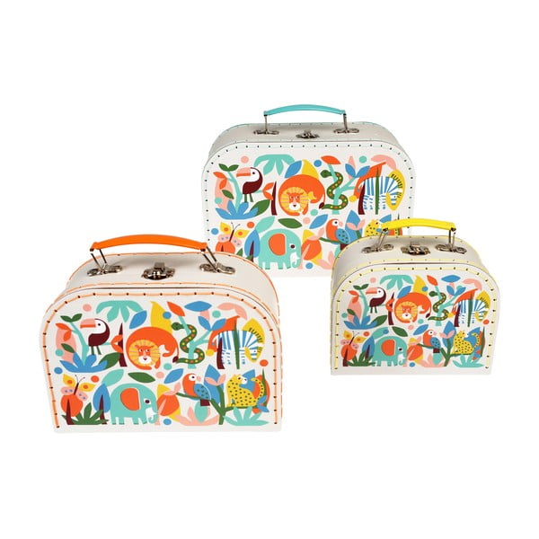 Bērnu portfeļi (3 gab.) Wild Wonders – Rex London-image-3