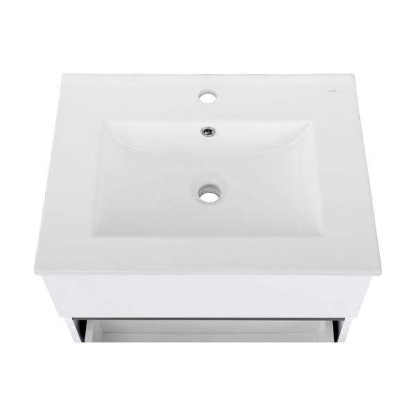 Balts piekarams skapītis bez izlietnes 60x52 cm Wisla – Støraa-image-1