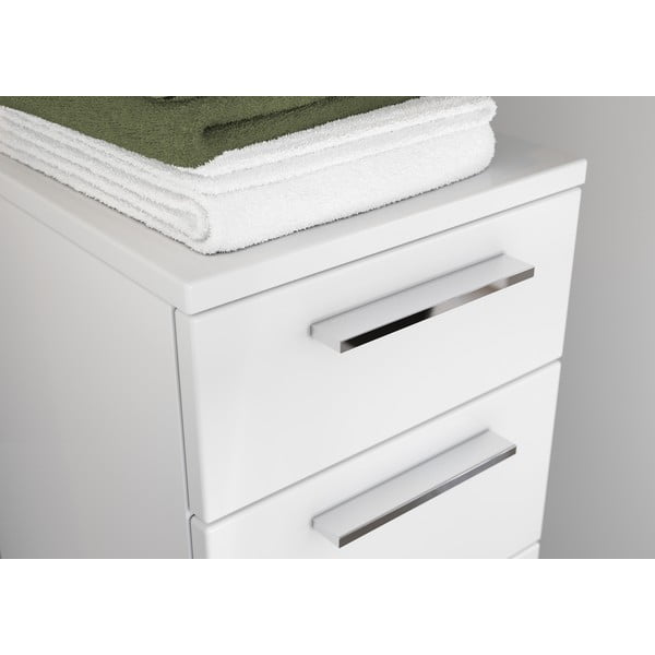 Balts zems vannas istabas skapītis 30x86 cm Arvada – Germania-image-3