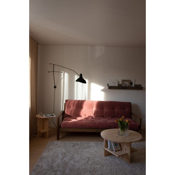 Rozā salokāms dīvāns 205 cm Knob – Karup Design-image-1