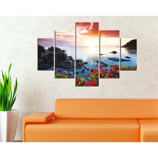 5 detaļu sienas krāsojums Lake-image-1