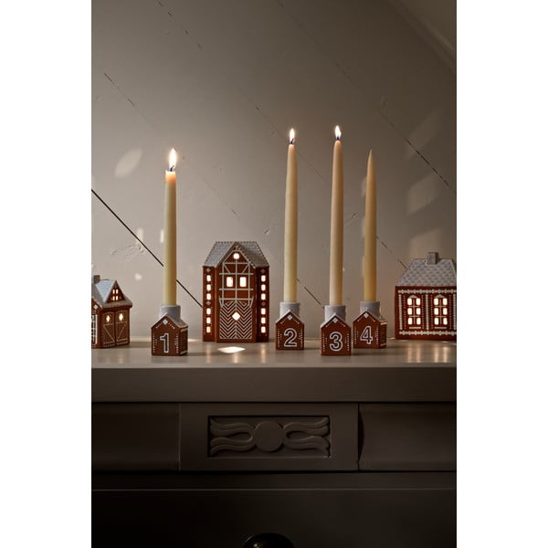 Keramikas adventes svečturis Gingerbread – Kähler Design-image-2