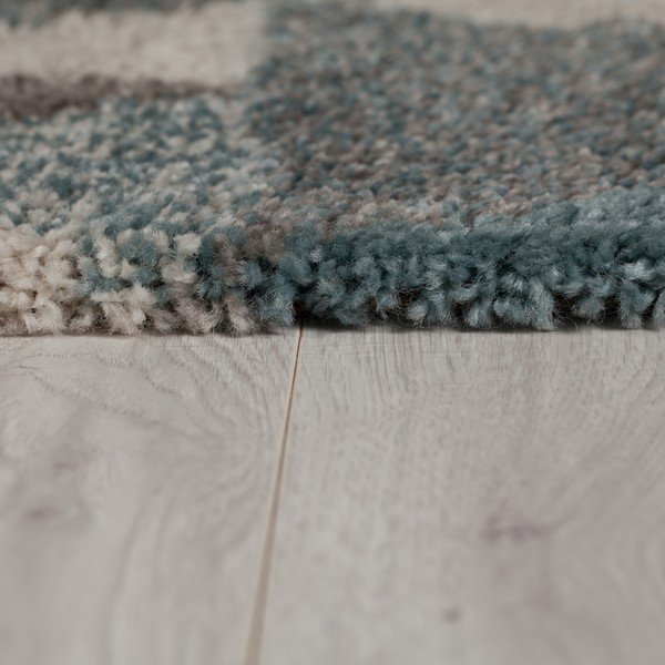 Zili pelēks paklājs Flair Rugs Nuru, 60 x 230 cm-image-4