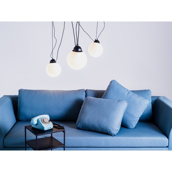 Melna piekaramā lampa ar metāla abažūru Popo – CustomForm-image-2