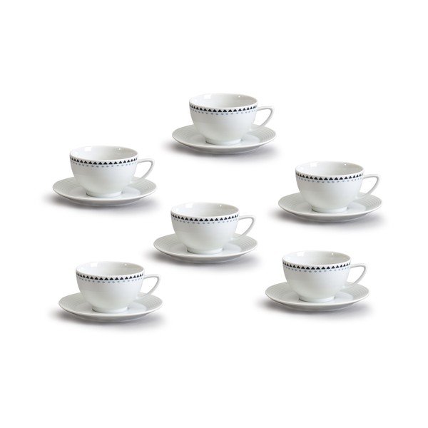 Porcelāna tējas komplekts ar trīsstūriem Thun Lea-image-1