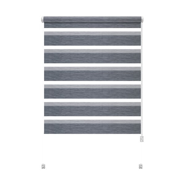Pelēka dienas un nakts žalūzija 72,5x150 cm Zebra Natur – Gardinia