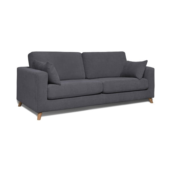 Tumši pelēks dīvāns 234 cm Faria – Scandic-image-1
