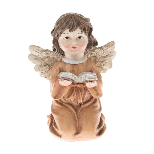 Eņģeļa statuete ar grāmatu Dakls, augstums 10,5 cm