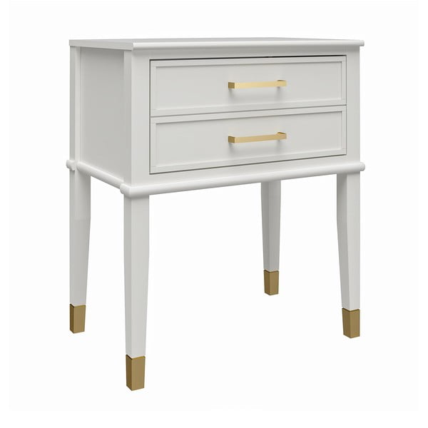 Balts naktsskapītis Westerleigh – CosmoLiving by Cosmopolitan