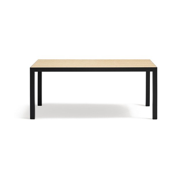 Ēdamgalds ar ozola masīvkoka galda virsmu 75x180 cm Alma – Teulat-image-2