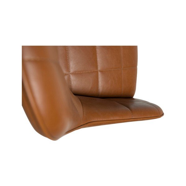 Brūns mākslīgās ādas krēsls DAN-FORM Denmark Embrace Vintage-image-1