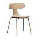 Dabīga toņa pusdienu krēsls saliekams viens uz otra ar oškoka imitāciju Form – WOOOD