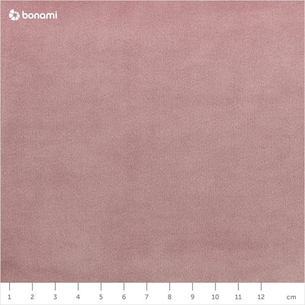 Gaiši rozā polsterēts ēdamistabas krēsls ar roku balstiem Lola – Actona-image-4