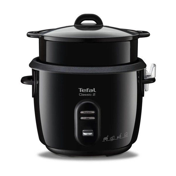 Melns rīsu vārāmais katls RK103811 – Tefal