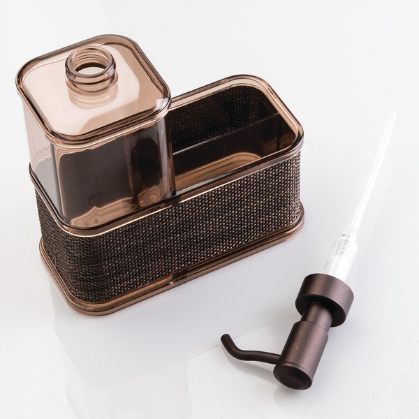 Bronzas krāsas ziepju dozators iDesign Twillo, 532 ml-image-1