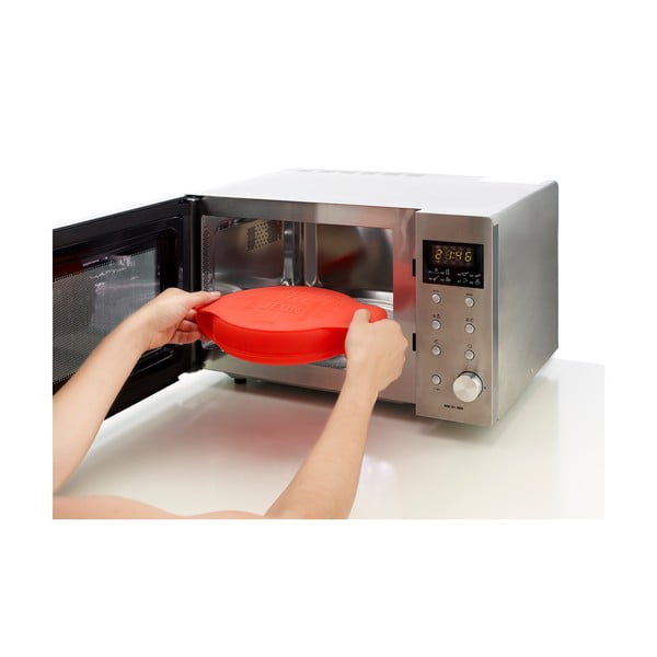 Sarkana silikona omletes forma Lékué Spanish-image-3